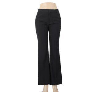 Banana Republic Pant $100 Bootcut Fit Sz 4P x 31 Black Poly Spandex Pant